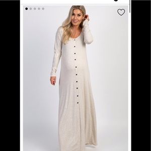 Maternity Maxi Dress PINKBLUSH